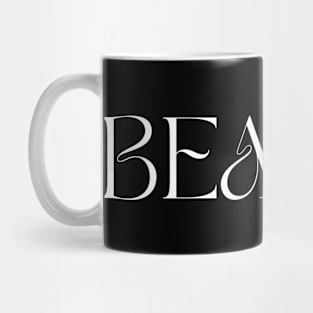 Beauty typography logo Mug